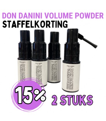 Don Danini Volume Powder 8gr  - 2 STUKS 15% STAPELKORTING